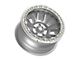Fittipaldi Offroad FB151 Machined Silver 6-Lug Wheel; 17x9; -38mm Offset (15-20 Tahoe)