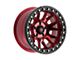 Fittipaldi Offroad FB151 Metallic Red with Red Tint 6-Lug Wheel; 17x9; -38mm Offset (15-20 Tahoe)