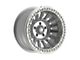 Fittipaldi Offroad FB152 Machined Silver 6-Lug Wheel; 17x9; -38mm Offset (15-20 Tahoe)