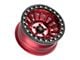 Fittipaldi Offroad FB152 Metallic Red with Red Tint 6-Lug Wheel; 17x9; -38mm Offset (15-20 Tahoe)