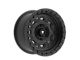 Fittipaldi Offroad FT100 Satin Black 6-Lug Wheel; 17x9; -12mm Offset (15-20 Tahoe)