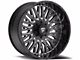 Fittipaldi Offroad FTC07BM Black Milled 6-Lug Wheel; 22x12; -44mm Offset (21-24 Tahoe)