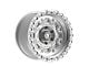 Fittipaldi Offroad FT100 Gloss Silver Machined 6-Lug Wheel; 17x9; -12mm Offset (15-20 Yukon)