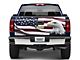 SEC10 Tailgate Decal; Flag and Eagle (07-24 Silverado 1500)