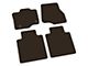 FLEXTREAD Factory Floorpan Fit Tire Tread/Scorched Earth Scene Front and Rear Floor Mats; Brown (15-24 F-150 SuperCab, SuperCrew)