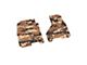 FLEXTREAD Factory Floorpan Fit Tire Tread/Scorched Earth Scene Front Floor Mats; Cyberflage Camouflage (10-11 RAM 2500)