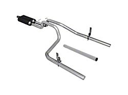 Flowmaster American Thunder Dual Exhaust System; Rear Exit (94-01 3.9L RAM 1500)