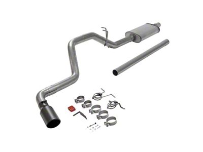 Flowmaster FlowFX Single Exhaust System with Black Tip; Side Exit (94-01 3.9L RAM 1500)