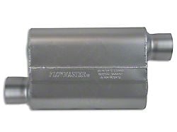 Flowmaster 40 Series Delta Flow Center/Offset Oval Muffler; 3-Inch Inlet/3-Inch Outlet (Universal; Some Adaptation May Be Required)