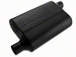 Flowmaster 40 Series Delta Flow Offset/Offset Oval Muffler; 2-Inch Inlet/2-Inch Outlet (Universal; Some Adaptation May Be Required)