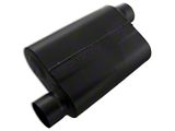 Flowmaster 40 Series Offset/Offset Oval Muffler; 3-Inch Inlet/3-Inch Outlet (Universal; Some Adaptation May Be Required)