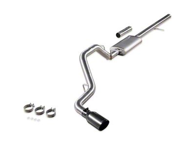 Flowmaster Signature Series Single Exhaust System with Black Chrome Tip; Side Exit (14-18 4.3L Sierra 1500)