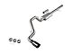 Flowmaster Signature Series Single Exhaust System with Black Chrome Tip; Side Exit (14-18 4.3L Sierra 1500)