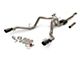 Flowmaster American Thunder Dual Exhaust System with Black Tips; Rear Exit (21-24 5.0L F-150 w/o Factory Dual Exhaust)