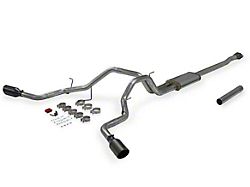 Flowmaster FlowFX Dual Exhaust System with Black Tips; Side Exit (11-14 5.0L F-150)