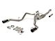 Flowmaster FlowFX Dual Exhaust System with Black Tips; Rear Exit (23-24 5.0L F-150 w/ Factory Dual Exhaust)