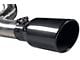 Flowmaster Signature Series Single Exhaust System with Black Chrome Tip; Side Exit (21-24 5.0L F-150 w/o Factory Dual Exhaust)