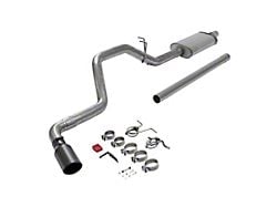 Flowmaster FlowFX Single Exhaust System with Black Tip; Side Exit (94-01 5.2L RAM 1500)