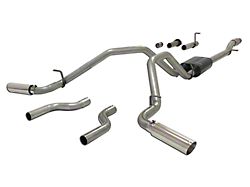 Flowmaster American Thunder Dual Exhaust System; Side/Rear Exit (07-13 5.3L Silverado 1500)