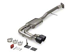 Flowmaster FlowFX Dual Exhaust System with Black Tips; Middle Side Exit (23-25 Canyon)