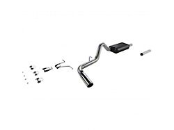 Flowmaster Force II Single Exhaust System with Polished Tip; Rear Exit (00-03 5.9L Dakota)