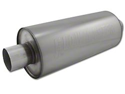 Flowmaster dBX Series Center/Center Bullet Style Muffer; 2.25-Inch (Universal; Some Adaptation May Be Required)