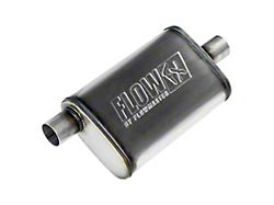 Flowmaster FlowFX Offset/Center Oval Muffler; 2.25-Inch Inlet/2.25-Inch Outlet (Universal; Some Adaptation May Be Required)