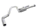 Flowmaster Force II Stainless Steel Single Exhaust System; Side Exit (09-10 4.6L F-150)