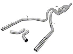 Flowmaster Force II Aluminized Steel Dual Exhaust System; Side/Rear Exit (98-03 4.6L F-150)