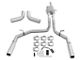 Flowmaster Force II Stainless Steel Dual Exhaust System; Side/Rear Exit (98-03 4.6L F-150)