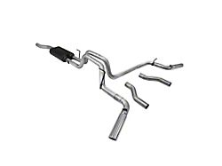 Flowmaster American Thunder Dual Exhaust System with Polished Tips; Side/Rear Exit (06-08 5.7L RAM 1500 Mega Cab)