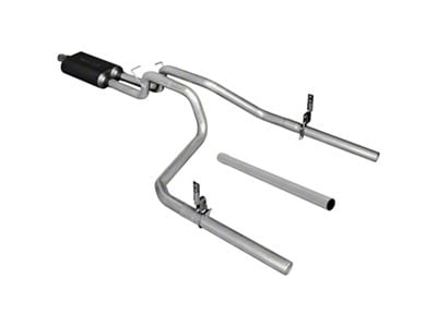 Flowmaster American Thunder Dual Exhaust System; Rear Exit (94-01 5.9L RAM 1500)