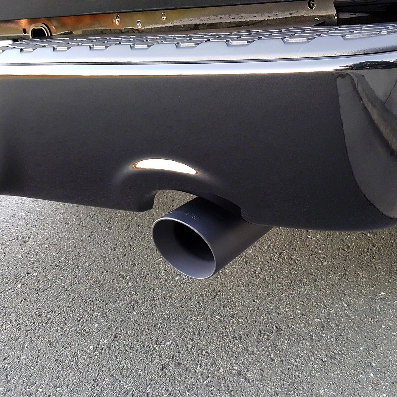 Flowmaster RAM 1500 Direct-Fit Exhaust Tips; Black 15356B (09-18 5.7L ...