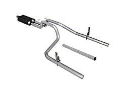 Flowmaster American Thunder Dual Exhaust System; Rear Exit (94-02 5.9L V8 RAM 3500)