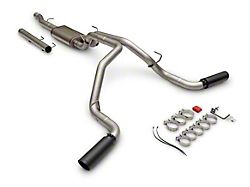 Flowmaster FlowFX Dual Exhaust System with Black Tips; Side Exit (14-24 6.4L RAM 3500)