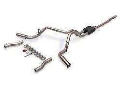 Flowmaster American Thunder Dual Exhaust System with Polished Tips; Side/Rear Exit (19-23 Ranger)