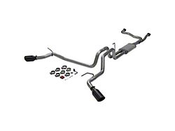 Flowmaster American Thunder Dual Exhaust System with Polished Tips; Side/Rear Exit (19-25 2.7L Sierra 1500)