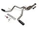 Flowmaster FlowFX Dual Exhaust System with Black Tips; Side Exit (11-19 6.0L Sierra 2500 HD w/ 6.50-Foot Standard Box)