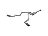 Flowmaster FlowFX Dual Exhaust System with Black Tips; Side Exit (20-24 6.6L Gas Sierra 3500 HD)