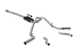 Flowmaster American Thunder Dual Exhaust System with Polished Tips; Side/Rear Exit (19-25 5.3L Silverado 1500 w/o Factory Dual Exhaust)