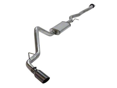 Flowmaster FlowFX Single Exhaust System with Black Tip; Side Exit (99-06 4.3L Silverado 1500)