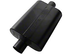 Flowmaster Super 44 Series Center/Center Muffler; 2.50-Inch Inlet/2.50-Inch Outlet (Universal; Some Adaptation May Be Required)