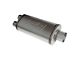 Flowmaster FlowFX Center/Dual Out Oval Muffler; 3.50-Inch Inlet/2.50-Inch Outlet (Universal; Some Adaptation May Be Required)