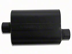 Flowmaster Super 40 Series Center/Offset Oval Muffler; 3-Inch Inlet/3-Inch Outlet (Universal; Some Adaptation May Be Required)