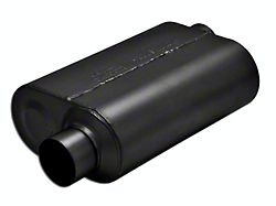 Flowmaster Super 40 Series Offset/Offset Oval Muffler; 3-Inch Inlet/3-Inch Outlet (Universal; Some Adaptation May Be Required)