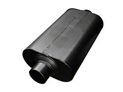 Flowmaster Super 50 Series Center/Center Oval Muffler; 3-Inch Inlet/3-Inch Outlet (Universal; Some Adaptation May Be Required)