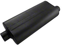 Flowmaster 70 Series Center/Offset Oval Muffler; 3-Inch Inlet/3-Inch Outlet (Universal; Some Adaptation May Be Required)