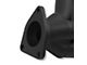 Flowtech 1-3/4-Inch Shorty Headers; Black Painted (07-13 6.0L Sierra 3500 HD)