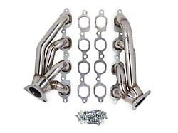 Flowtech 1-5/8-Inch Shorty Headers; Polished (14-15 V8 Silverado 1500)