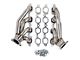 Flowtech 1-5/8-Inch Shorty Headers; Polished (14-15 Tahoe)